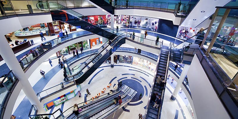 Shopping Malls, Retail Stores , Department Stores