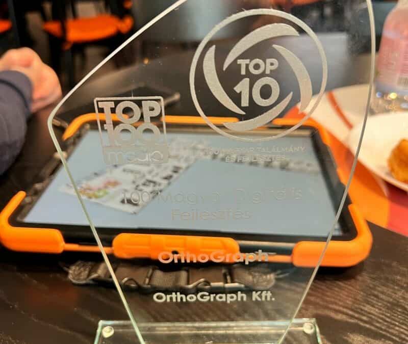 OrthoGraph TOP 10 innovations in Hungary Award