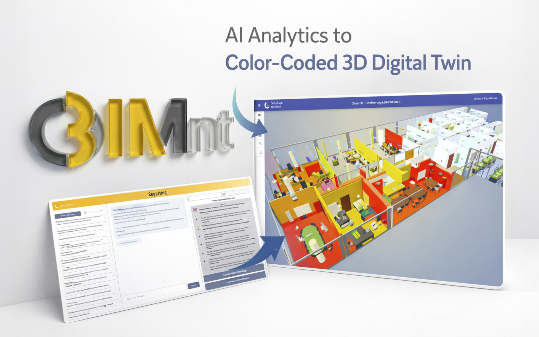 Operational BIM Maintenance AI assisted graphical reporting in 3D